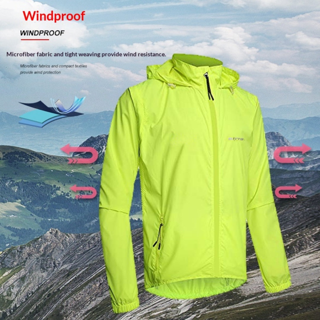Veste de vélo résistant à la pluie pour hommes
