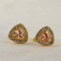 Chemise homme Cufflinks Triangle Crystal French Diamond