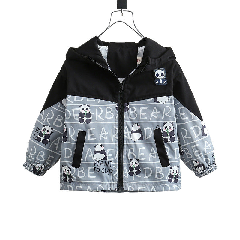 Manteau de garçon Printemps et Veste à capuche d'automne