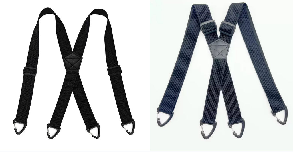 Boucle en plastique 4-hook Britishstyle Unisex X bracelet Suspenders 4 Cm WideVintage élastique Brac