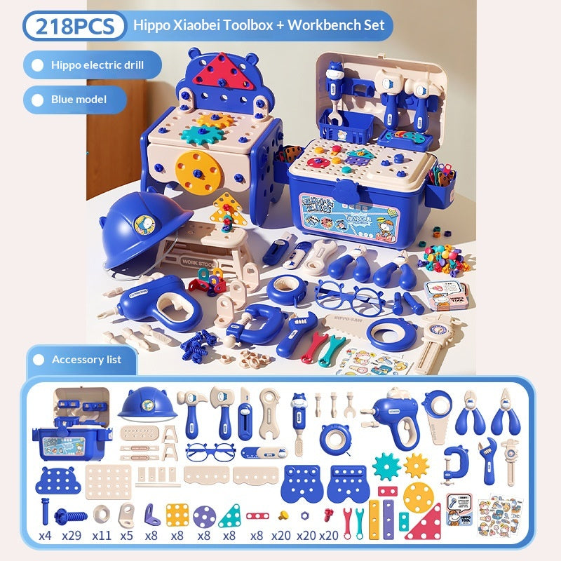 Jeu de jouets Hippopotamus Baby Toolbox