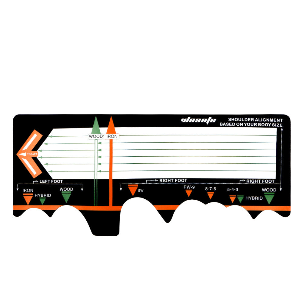 Golf Débutant Swing Standing Posture Auxiliary Pad