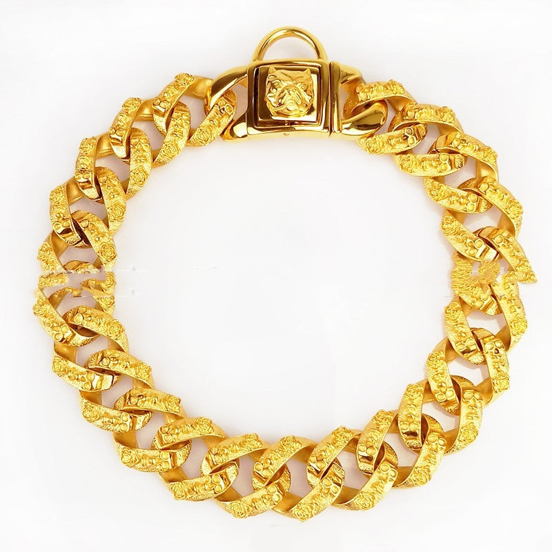 Collier de collier en acier inoxydable Crâne
