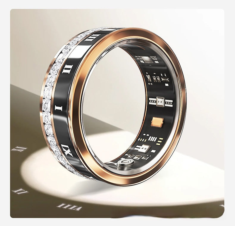 Multifonctionnel maison Diamond Inclaid Smart Ring