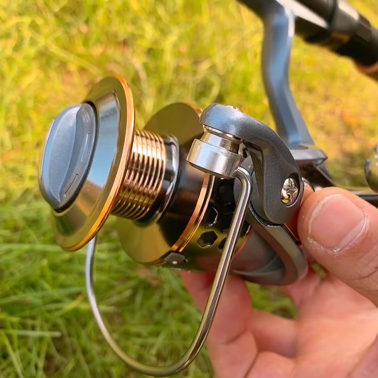 Roue de pêche Full Metal Thread Cup Luya Spinning