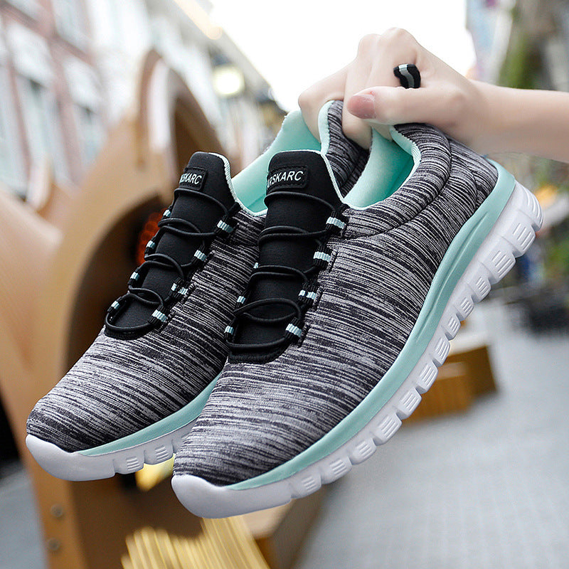 Femmes Légère Mode Sportive Simple Net Chaussures Casual