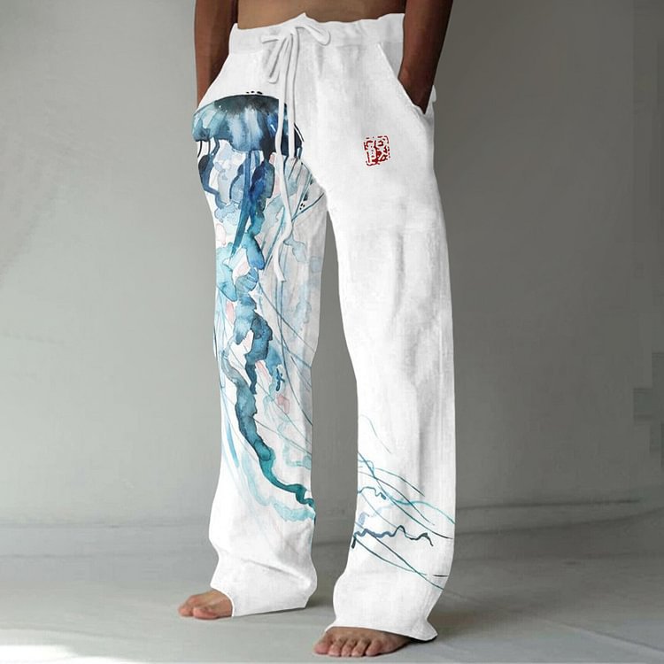 Pantalon de loisirs pour hommes de taille plus mince