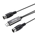 Usb vers Midi câble électronique clavier Usb ligne de conversion