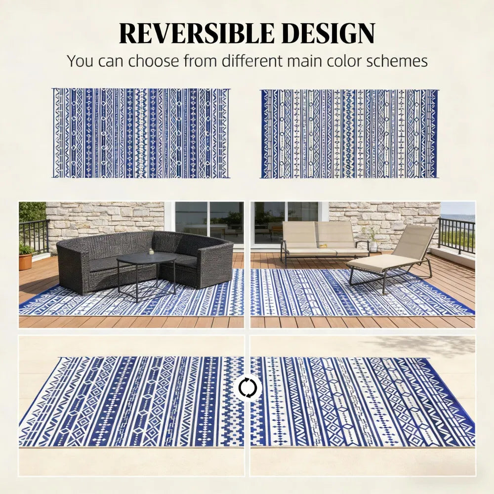 Rug extérieur réversible