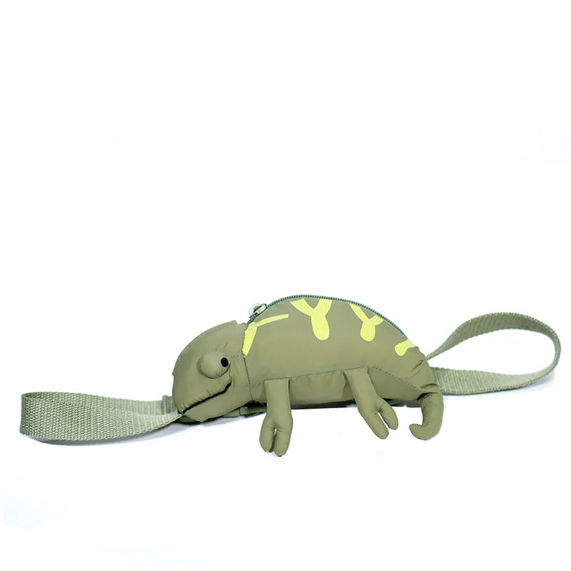 Cartoon Cute Green Lizard Sac Chameleon Sacs pour enfants