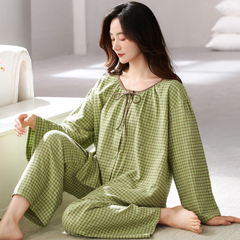 La mode des femmes Pyjamas de coton personnalisé costume