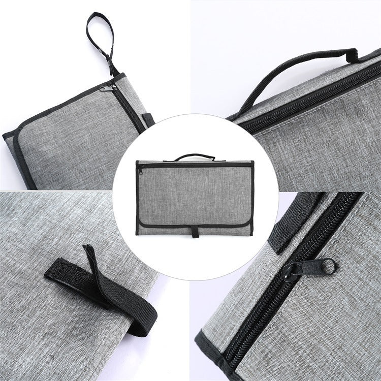 Baby Portable pliable Lavable Compact Travel Nappy Couche Change Mat Waterproof Baby F