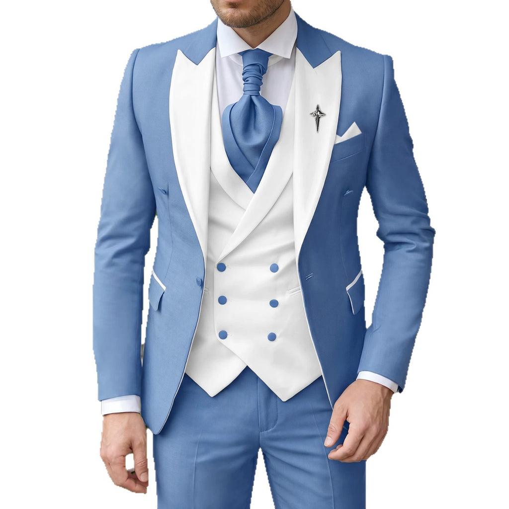 Pantalon de taille trois pièces européen et américain Style d'entreprise