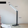 Vente lampe de charge sans fil led lampe de bureau avec USB