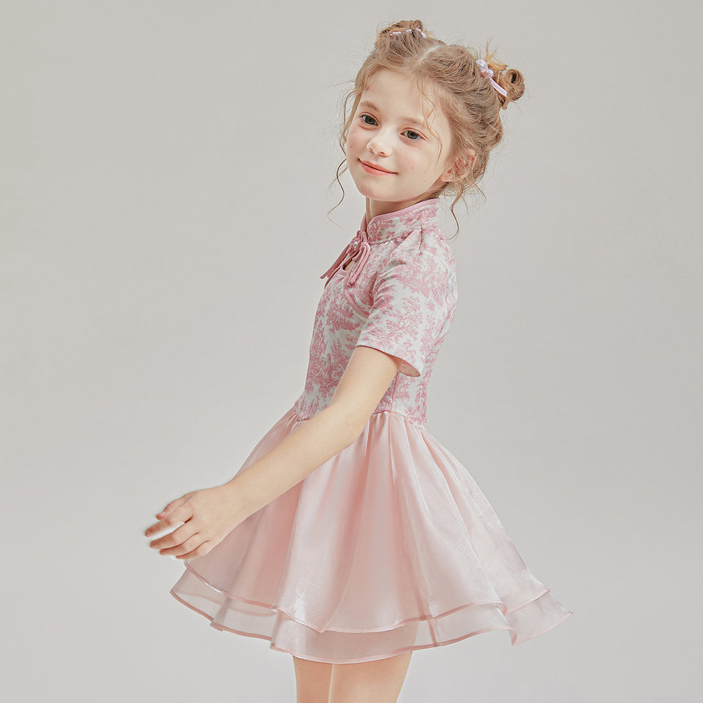 Casual Patchwork Maillot de bain pour enfants Habillement en deux parties