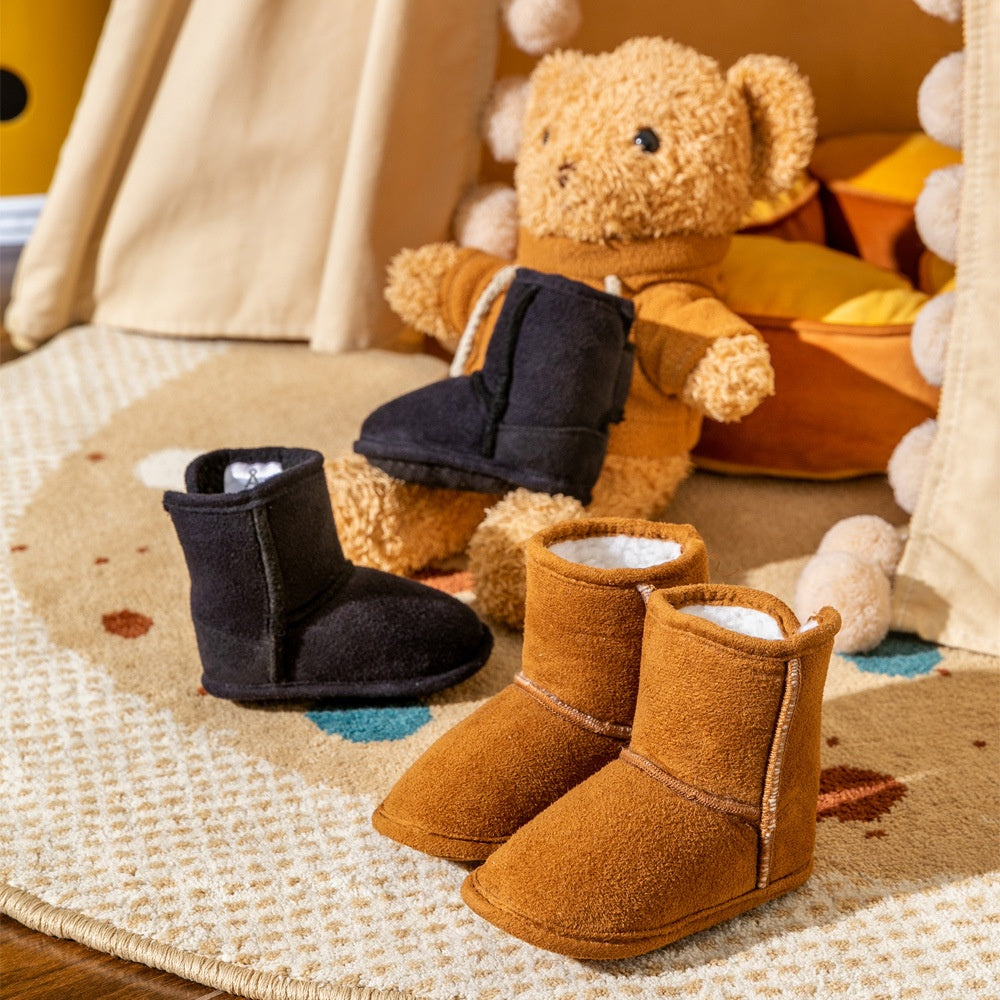 AutumnHiver Fleece-lined Chaussure chaude avec des semelles douces