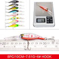16pc Hybride Mino Lure Lure Suit DWMI020