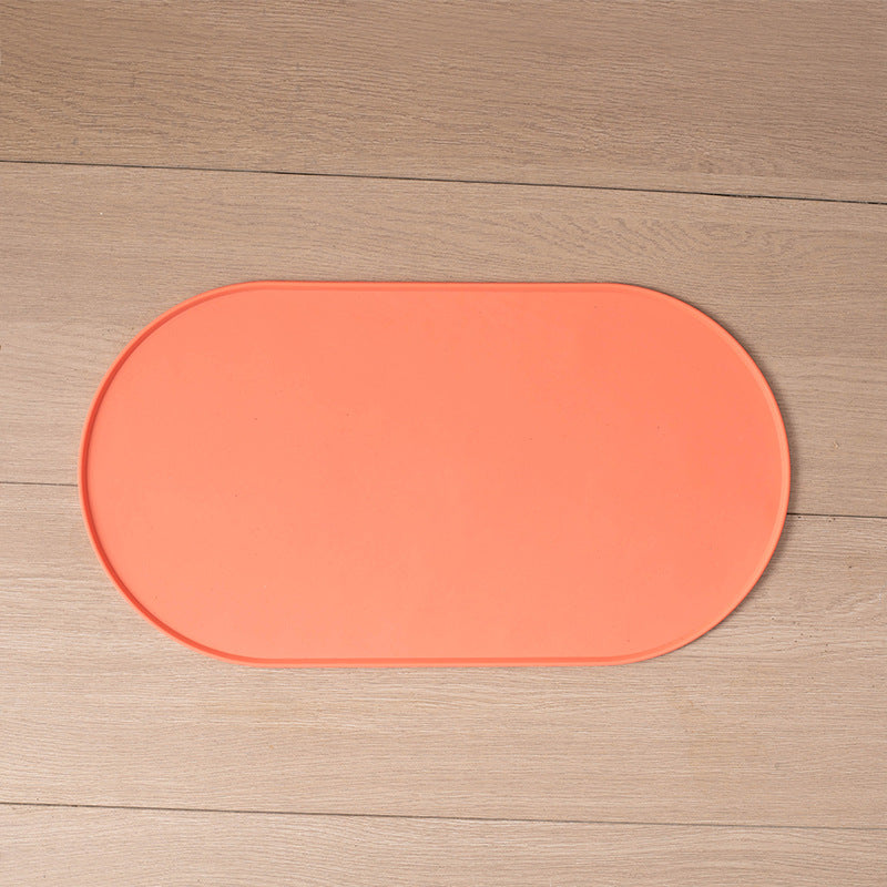 Tapis pour animaux de compagnie en silicone