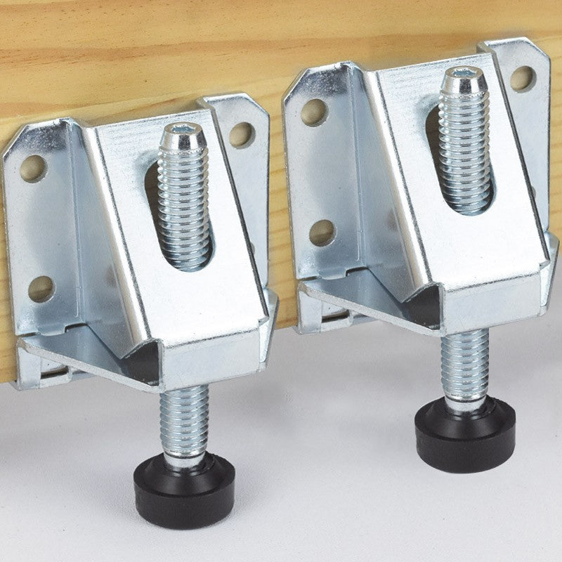 4x M10 lourd de service de nivellement hauteur réglable machine meubles pieds W serrure écrou