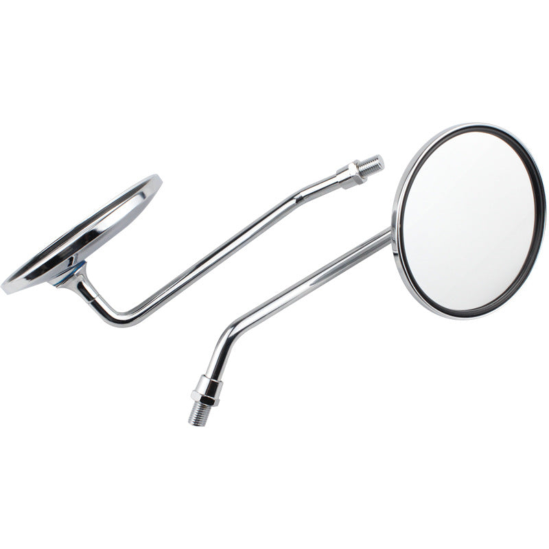 Rétroviseur de moto de véhicule électrique modifié fer Rod miroir en aluminium