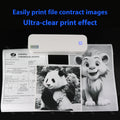 A4 Thermique Mini Bureau Portable Imprimante Bluetooth
