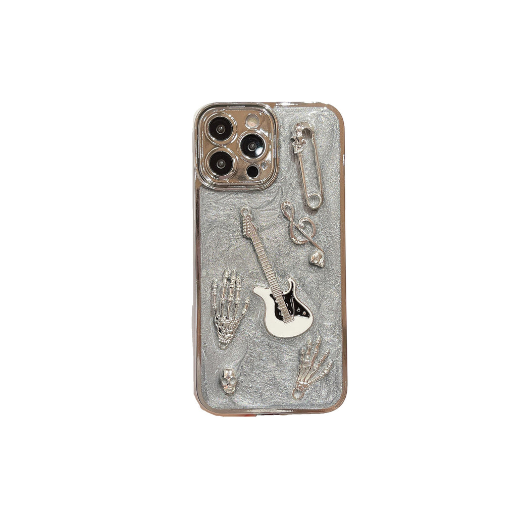 Coffret téléphonique de protection pour guitare en métal Cement Gray