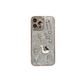 Coffret téléphonique de protection pour guitare en métal Cement Gray