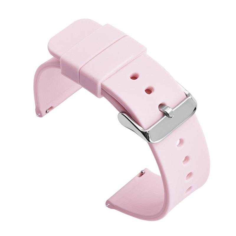 Bracelet de montre intelligent étanche en silicone multicolore