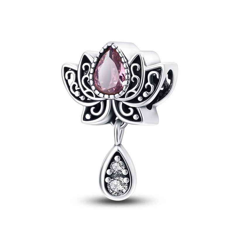 Bracelet de perles classiques en argent plaqué cuivre