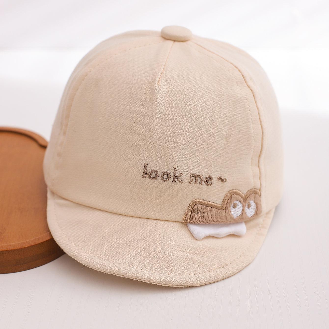 Summer Cartoon pour enfants Crocodile Lettre Broderie Cute Style Casquette de baseball