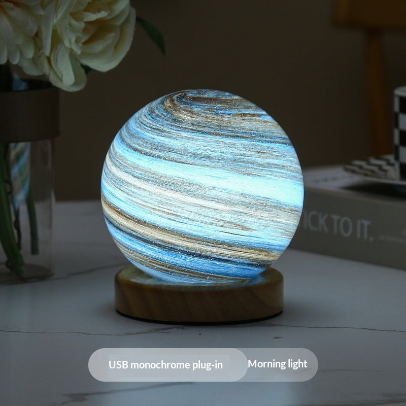 Lampe de lit de planète de ménage