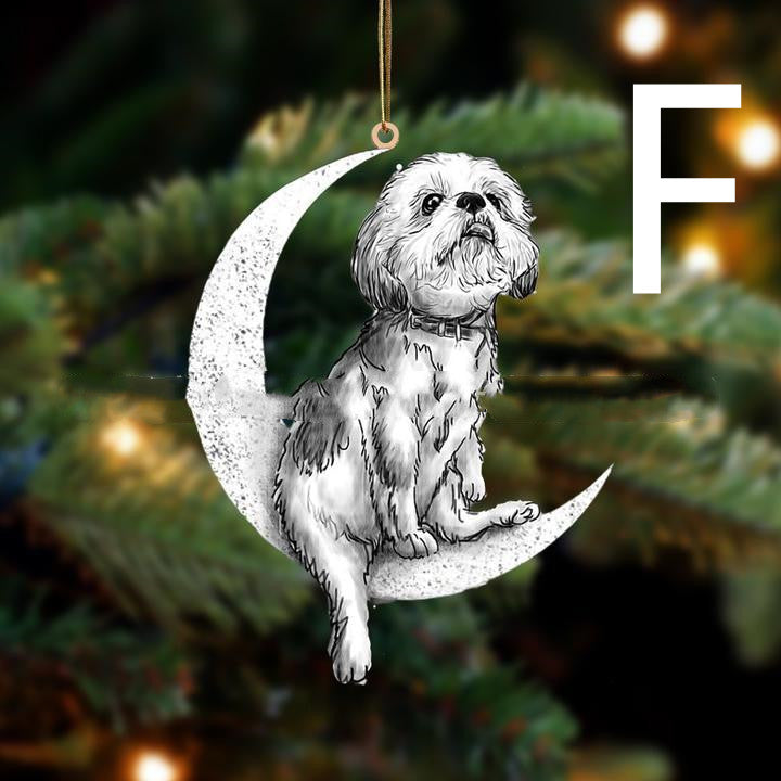Animaux de compagnie Arbre de Noël Art suspendu Ornement