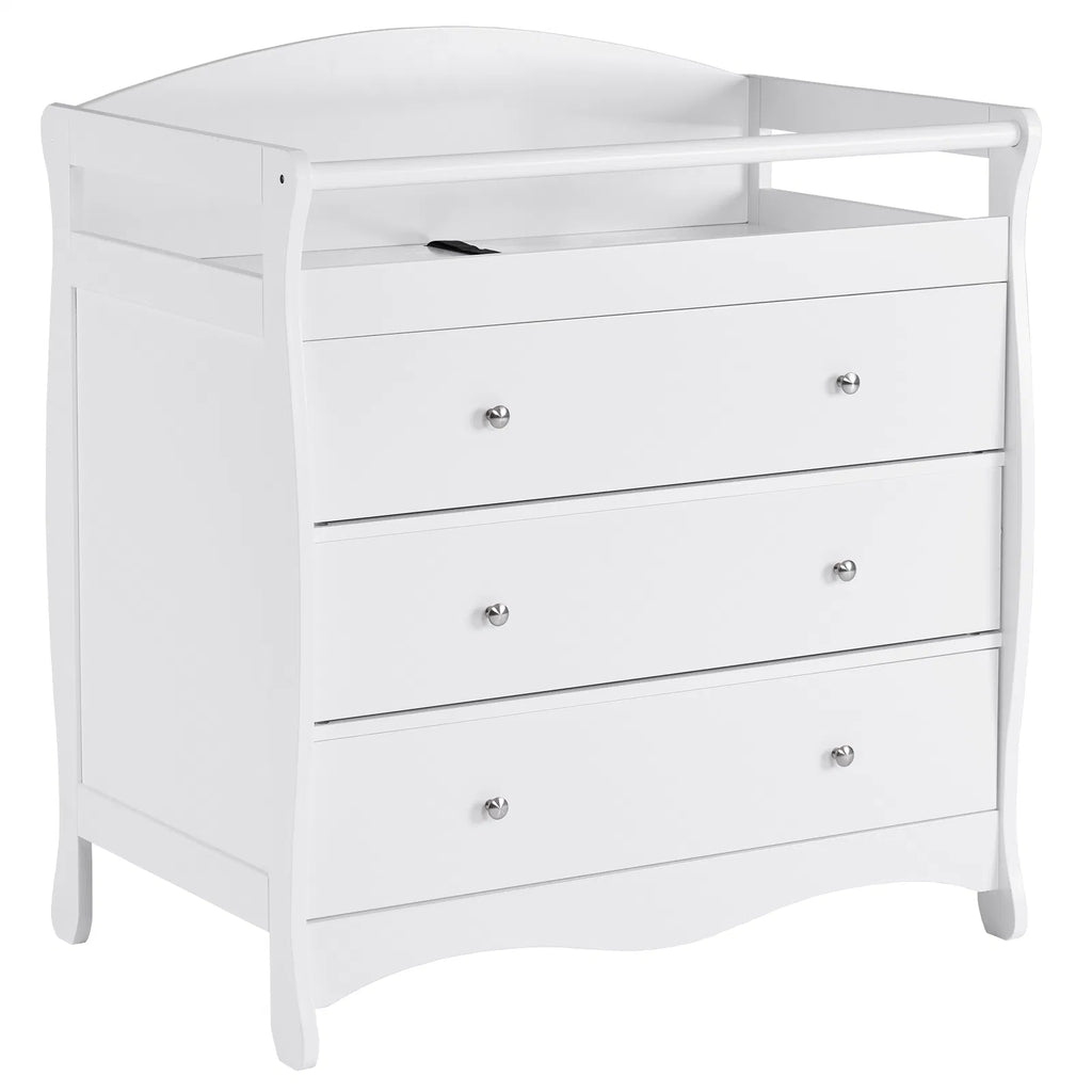 Lit bébé 3-Tier avec garde de sécurité – 90,5x58x92cm