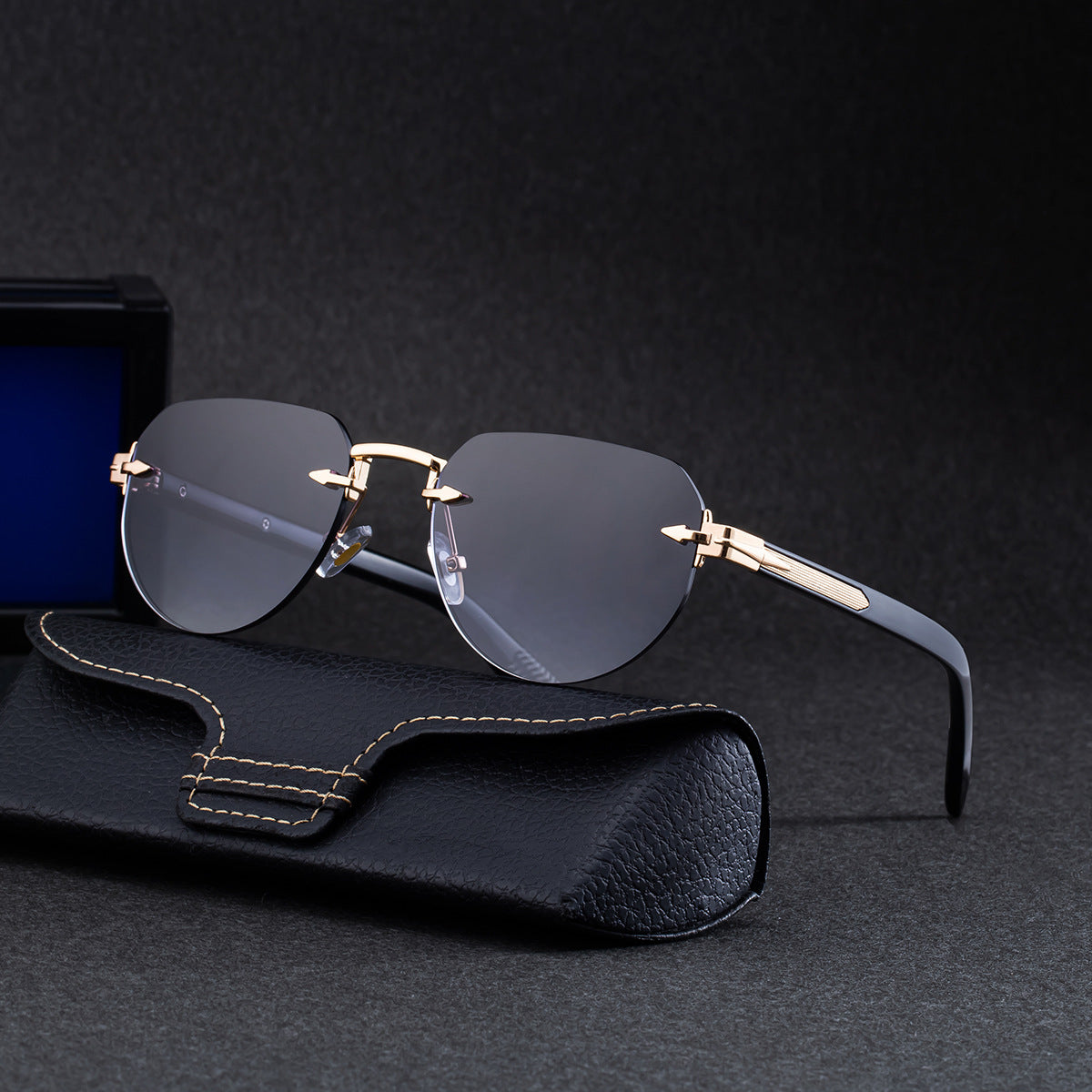 Style Lunettes de soleil ovales européennes et américaines