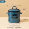 Jarre d'assaisonnement multifonctionnel Enamel Cans
