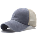 Hommes PrintempsSummer Thin Respirant Mesh Casquette de baseball