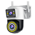 Caméra de surveillance binoculaire à double écran sans fil de vision nocturne