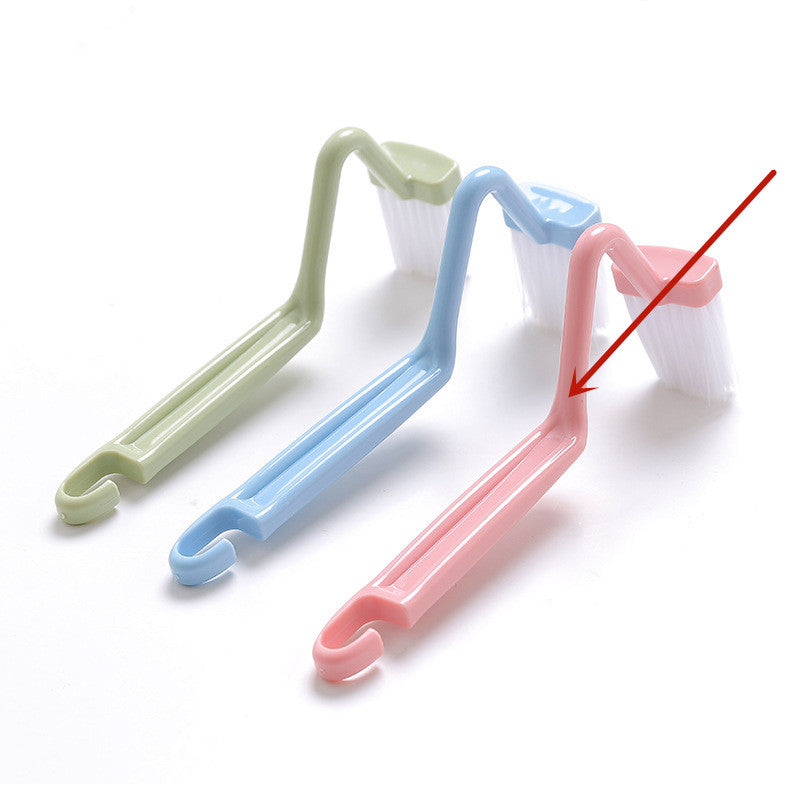 Toilette Courbée Brosse de nettoyage Gap outil Salle de bain Accessoire Long Poignée Wall Mounted Toilette S