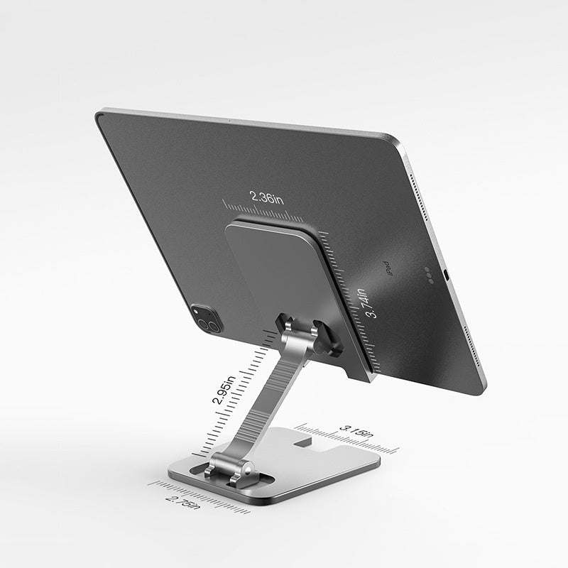 Support de téléphone en aluminium de bureau tout-métal