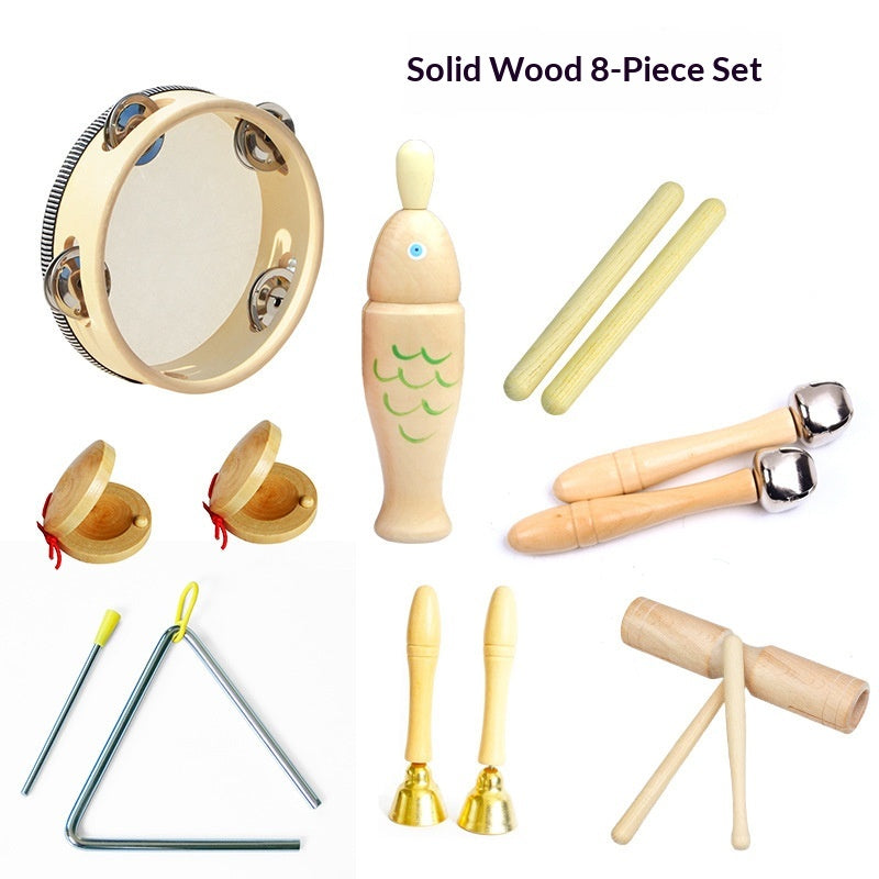 Orff Instrument Set Kids Percussion Toy