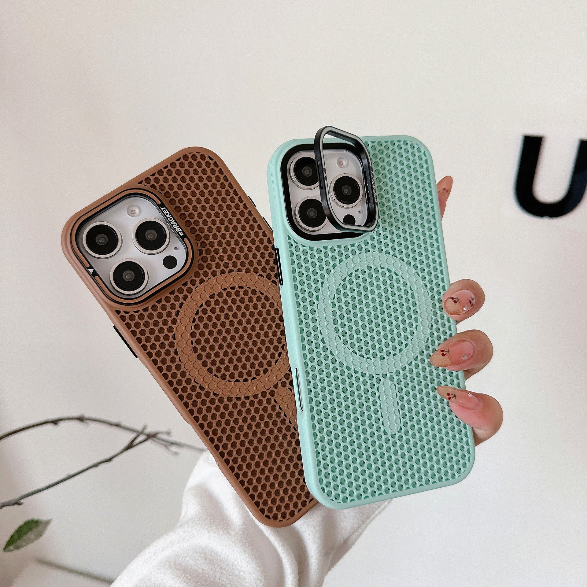 Aspiration magnétique Dissipation de chaleur Protection contre la dissipation de chaleur Frosted