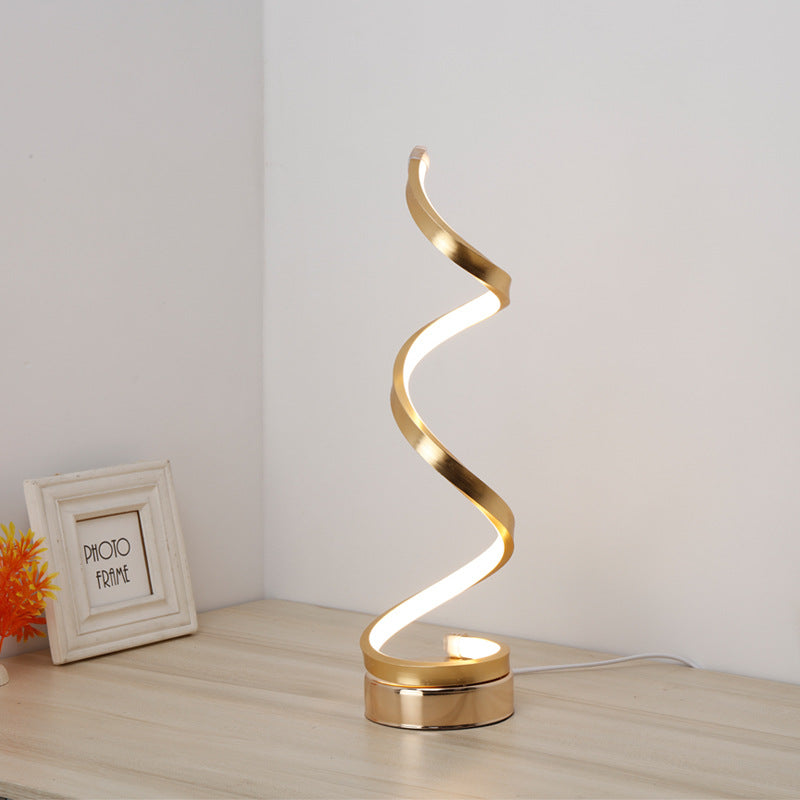 Lampe de table de chambre à coucher de protection des yeux led