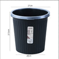 Bouteilles à anneaux de pression en plastique - fond inférieur noir 20* supérieur 27* hauteur 27,5cm-1 p
