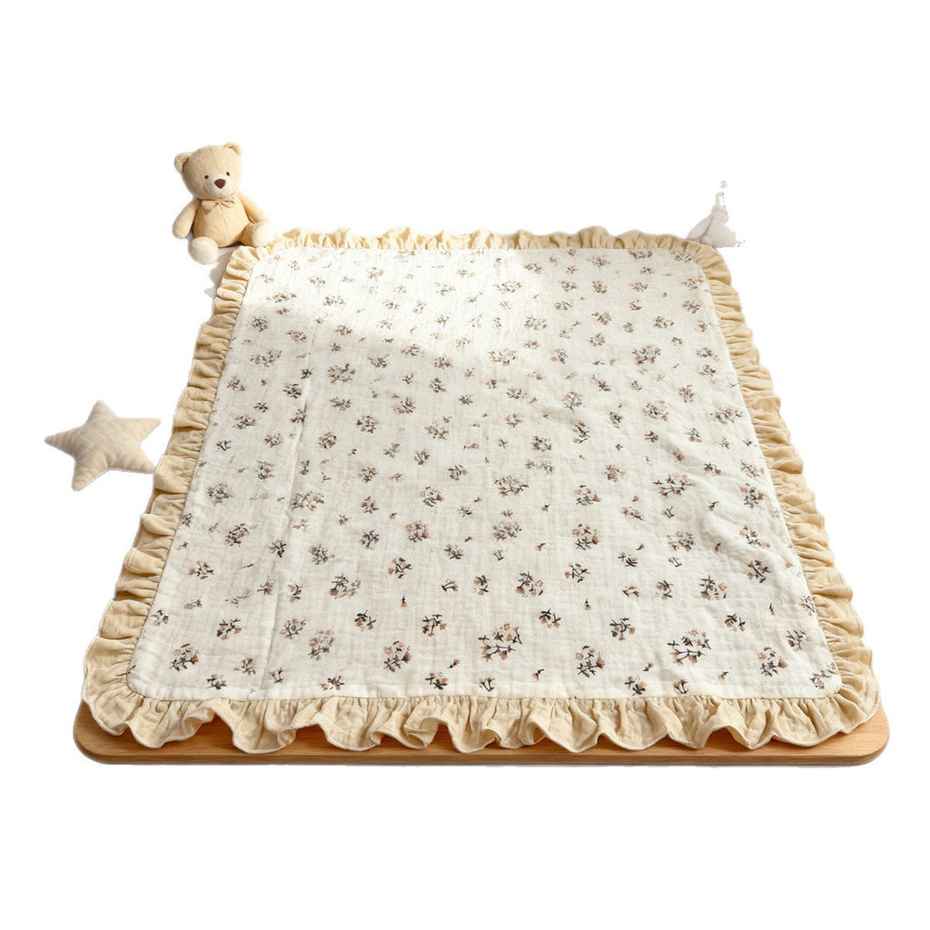 Double-Layer Padded Fabric Baby Blanket