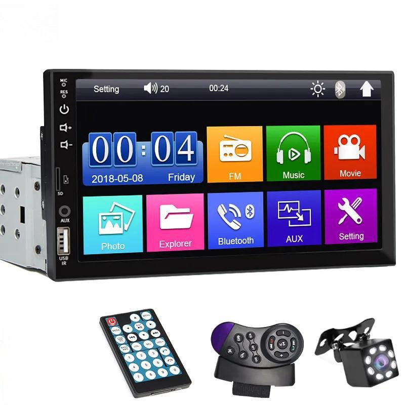 Système multimédia d'interconnexion de téléphone mobile MP5 monté sur véhicule