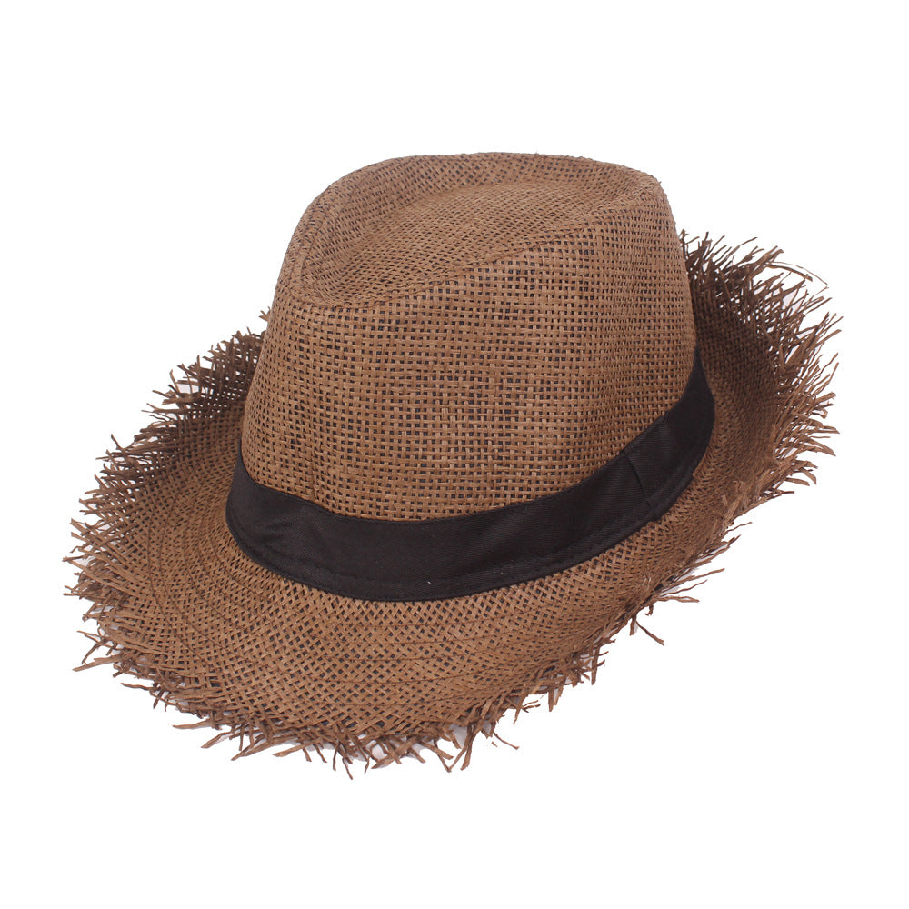 Chapeaux de paille haut de gamme pour hommes
