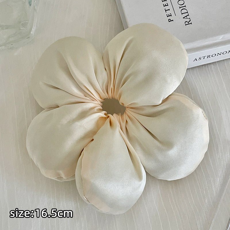 Oreiller fleur d'éponge Satin Grand bandeau intestinal