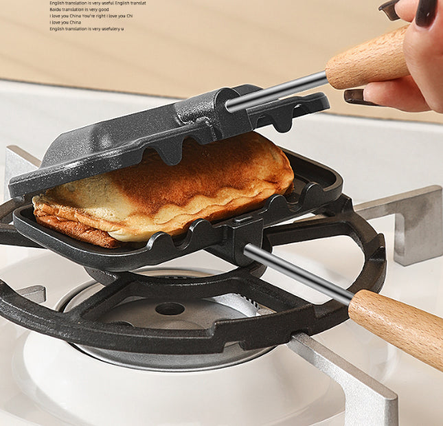 Plateau de cuisson en alliage d'aluminium double côté pour cuisine de ménage
