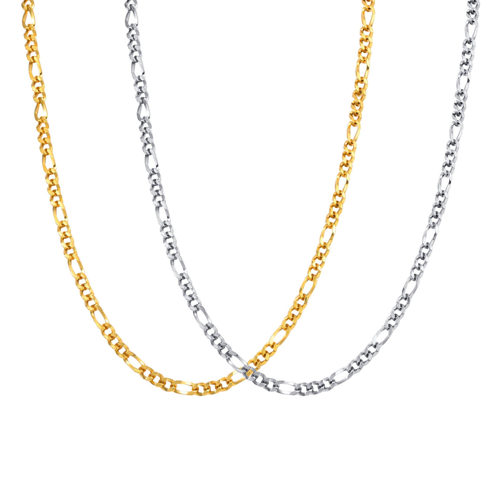 Collier en acier inoxydable pour hommes