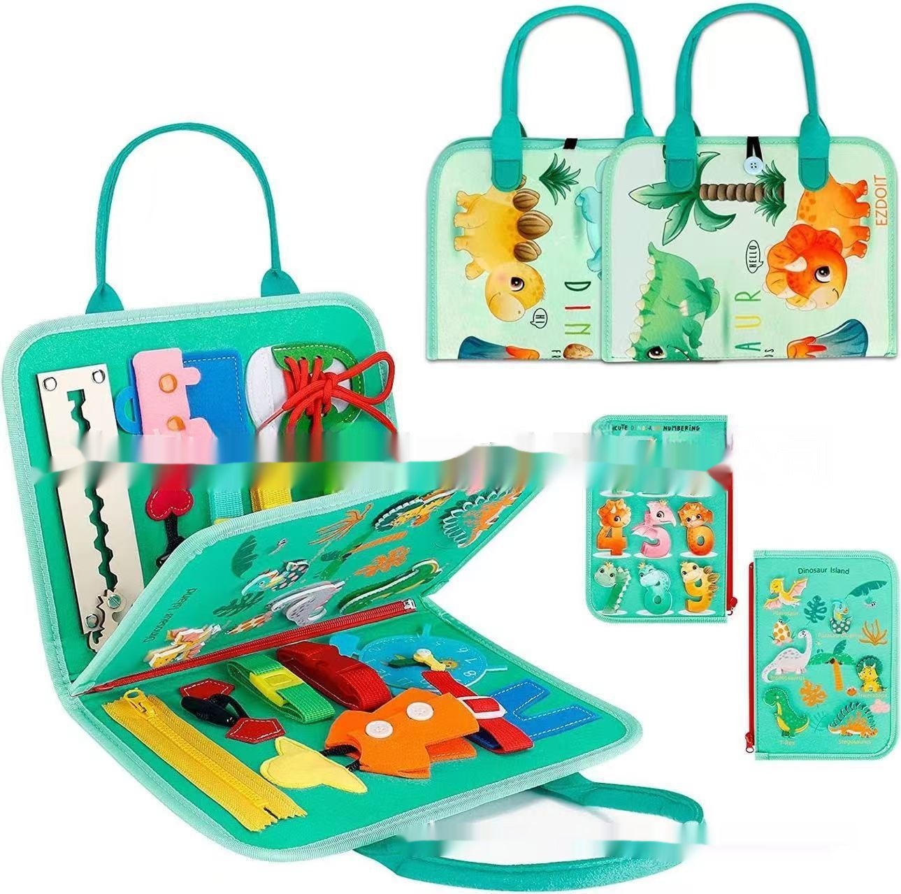 Portable Conseil d'apprentissage du vêtement pour enfants Toy Conseil d'éducation précoce